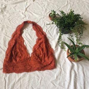 Burnt Orange Urban Outfitters Bralette